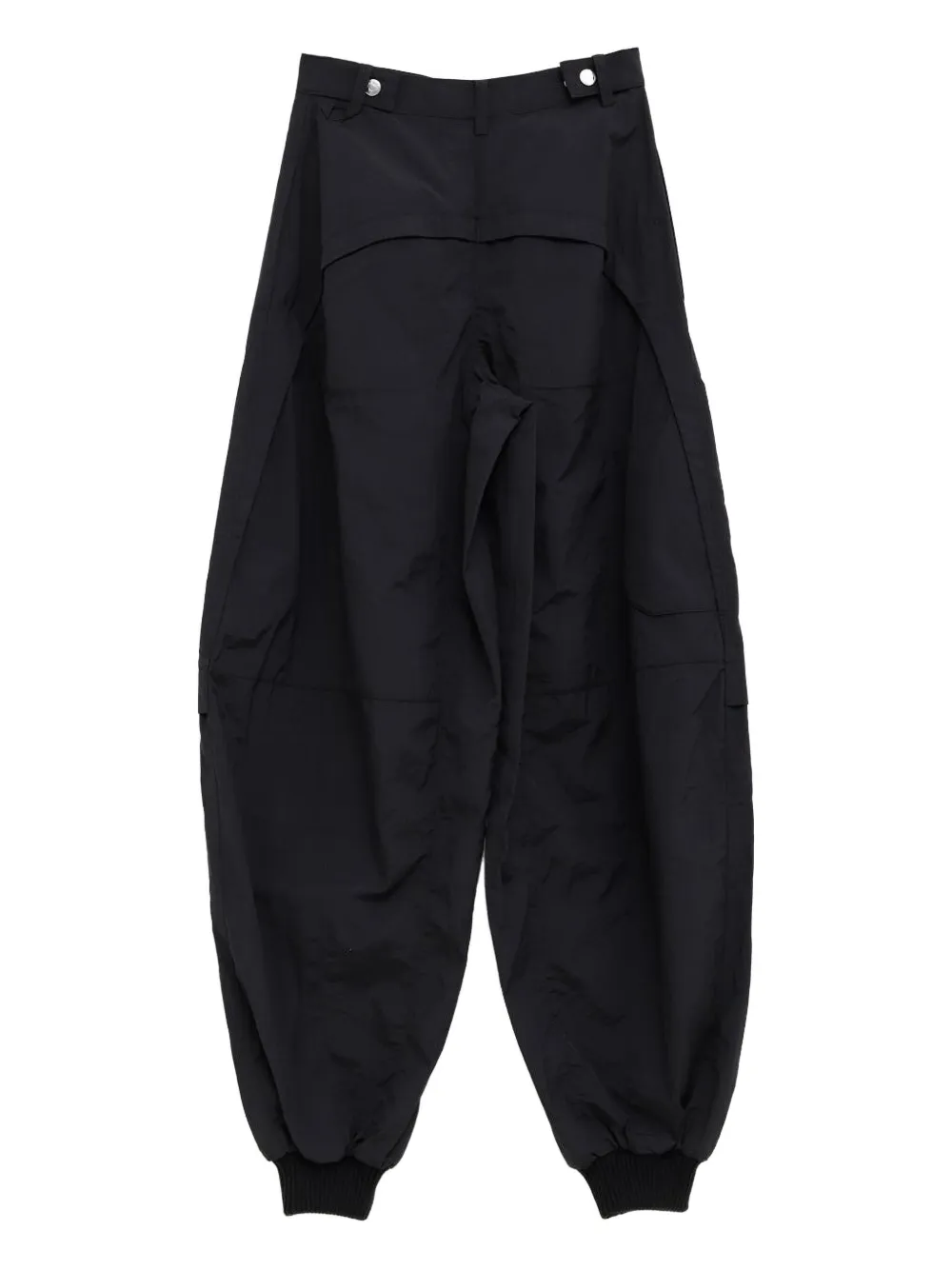 Jacquemus zip-pocket balloon trousers - Zwart