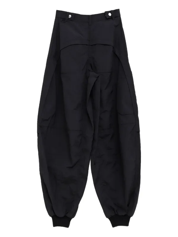 Jacquemus zip-pocket Balloon Trousers | Black | FARFETCH