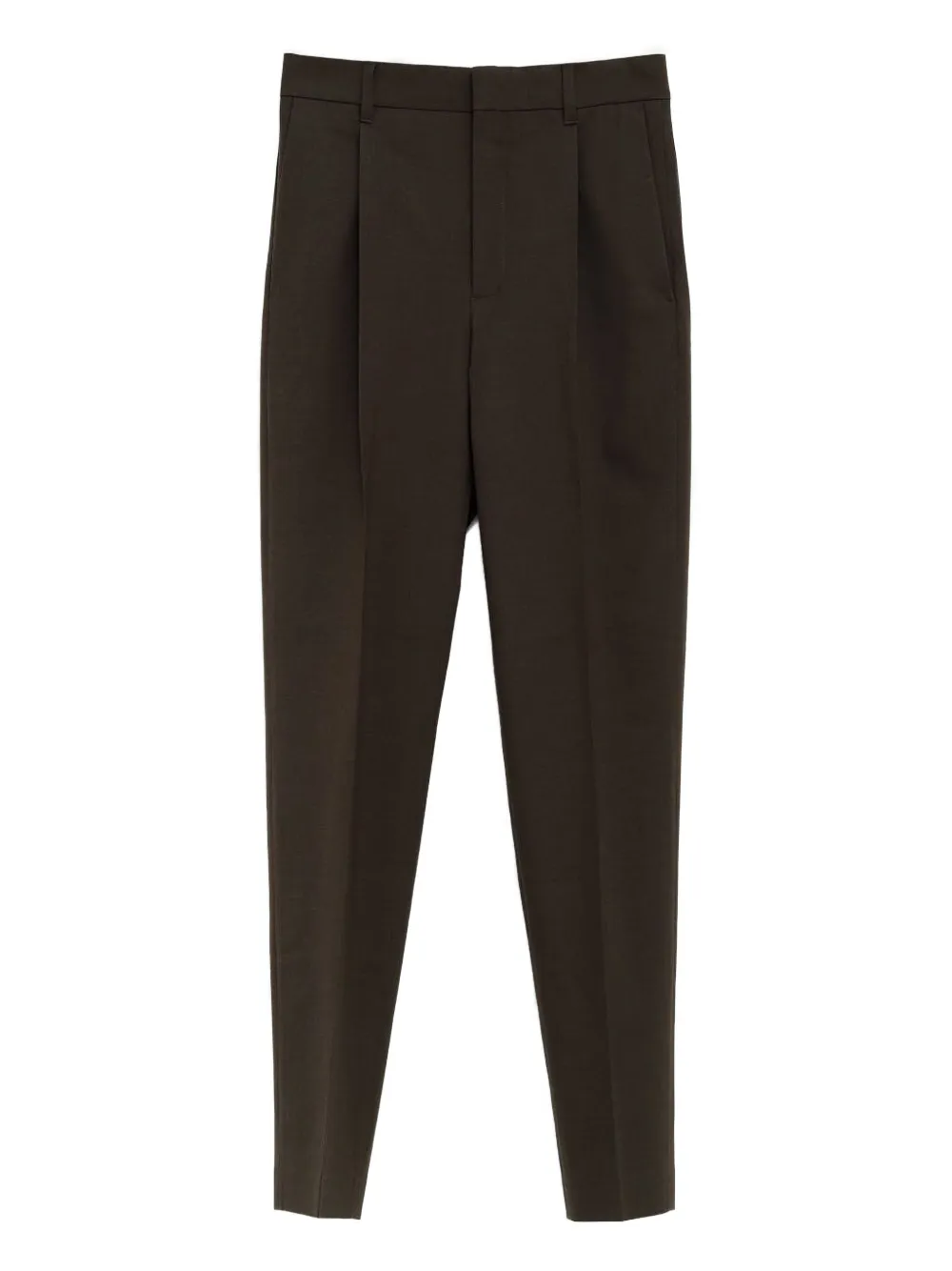 Jacquemus pleated-pocket trousers | Brown | Image 1