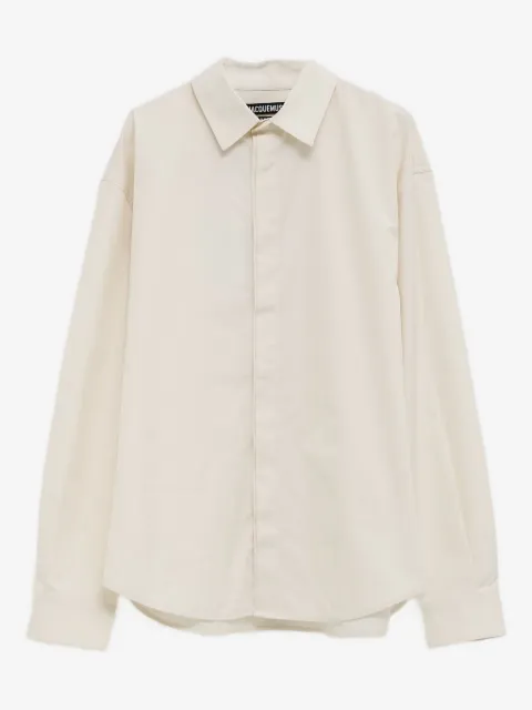 Jacquemus signature-embroidered shirt