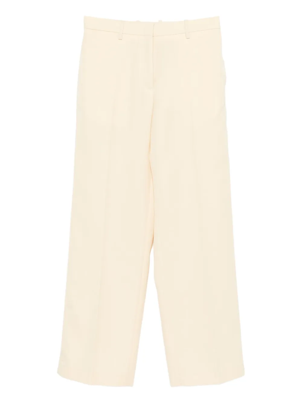 Jil Sander high-waisted wool trousers | Neutrals | Image 1