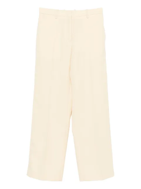 Jil Sander بنطال صوف هاي ويست