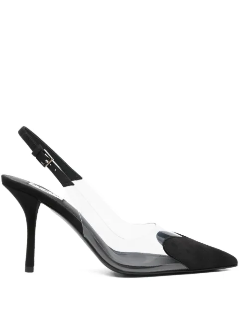 Alaïa 100mm Le Cœur heart-shaped slingback pumps