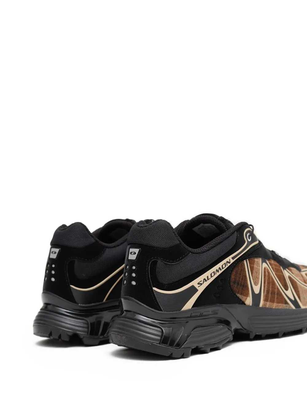 Salomon Sneakers met geruit vlak Zwart