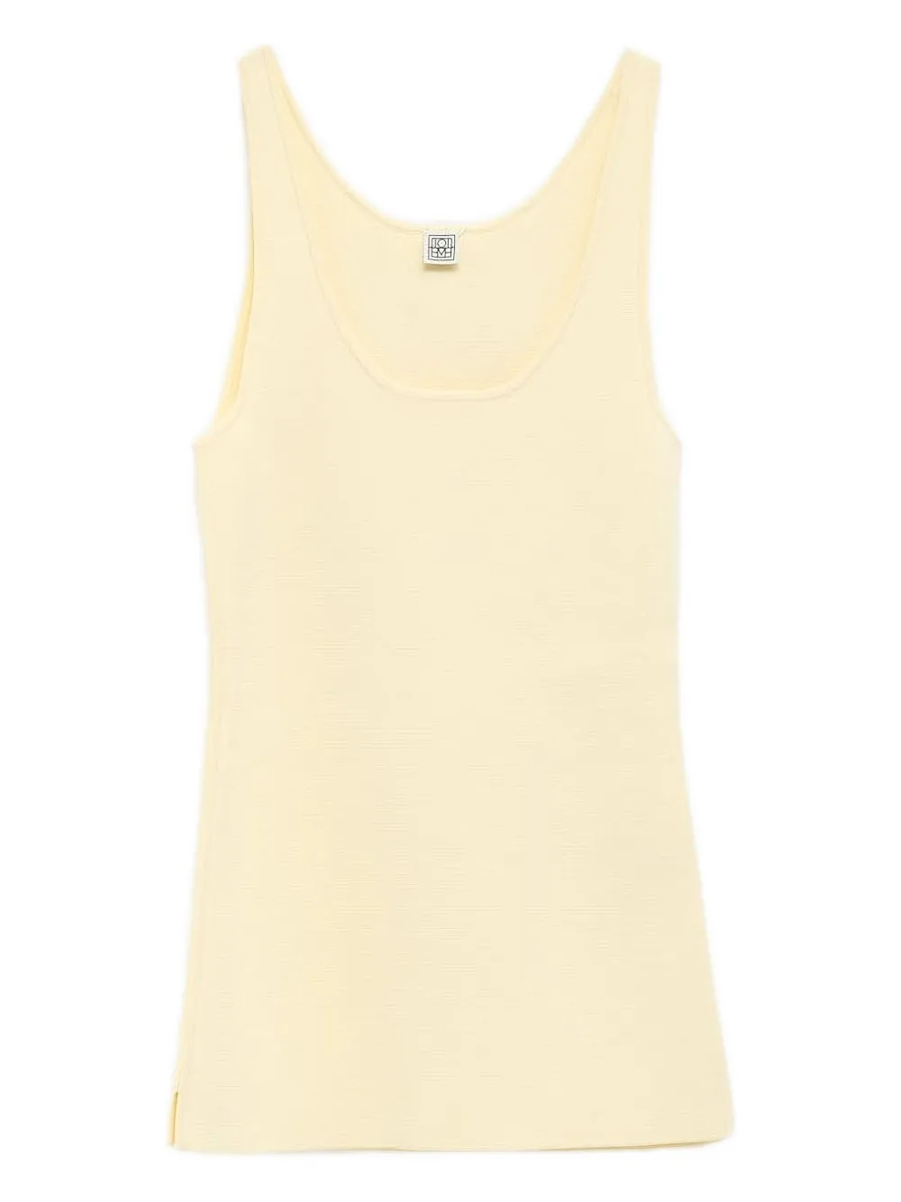 TOTEME ribbed sleeveless top | Neutrals | Image 1