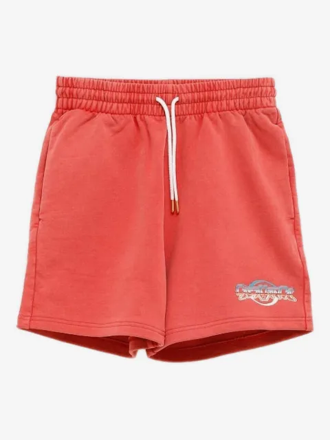 Casablanca elasticized-waistband logo-print shorts