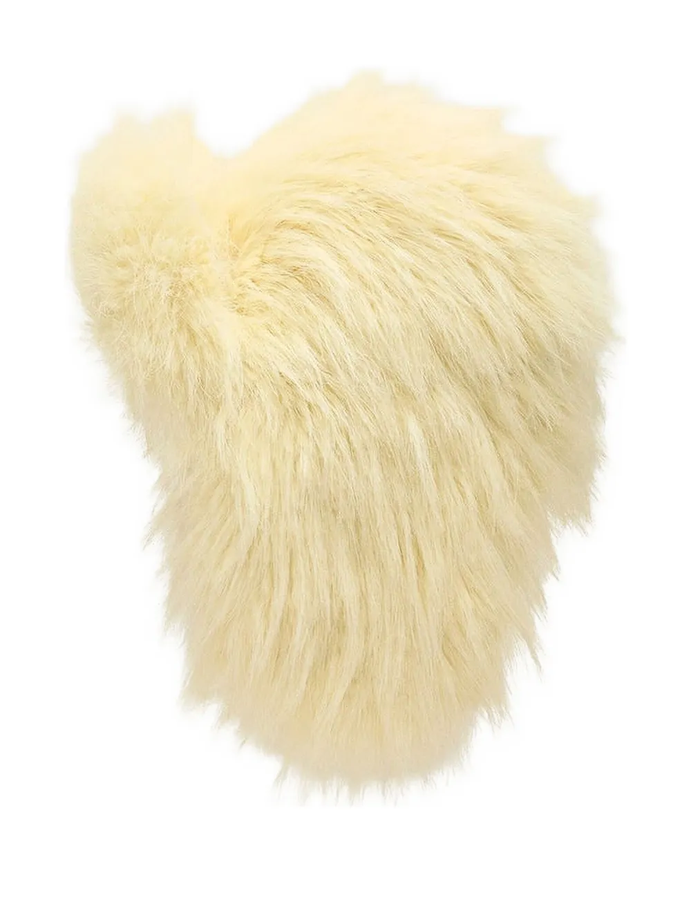 Jacquemus fluffy hat - Geel