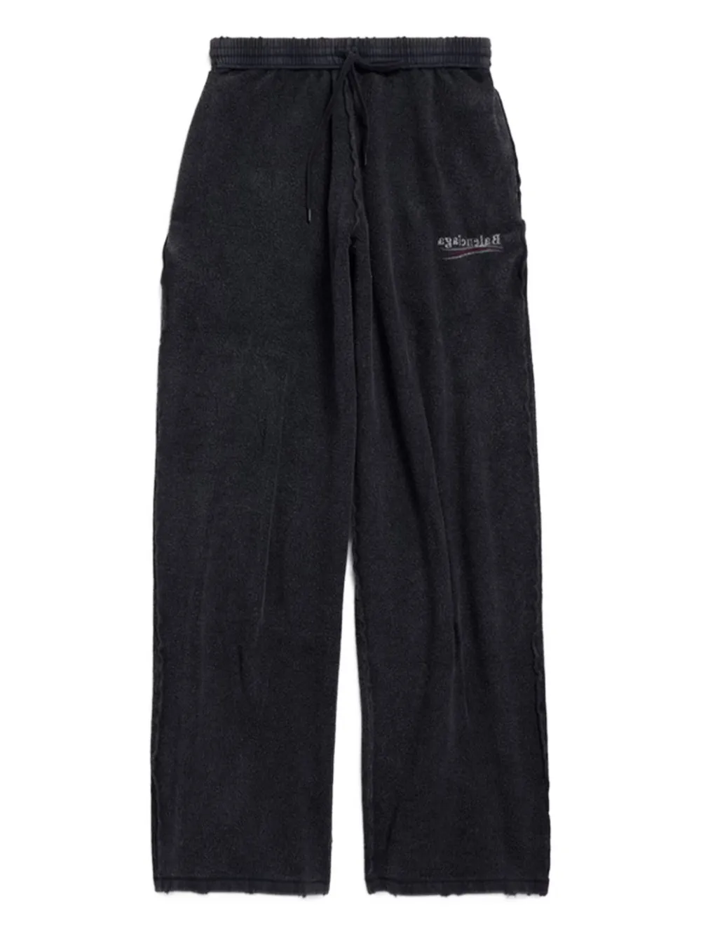 Balenciaga towel-textured trousers | negro | Image 1