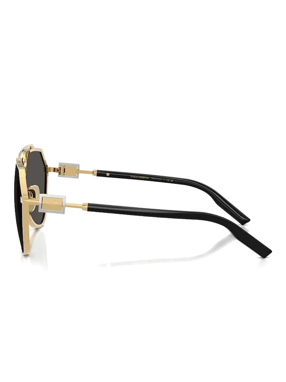 Dolce & Gabbana Eyewear Pilot-frame sunglasses Goud