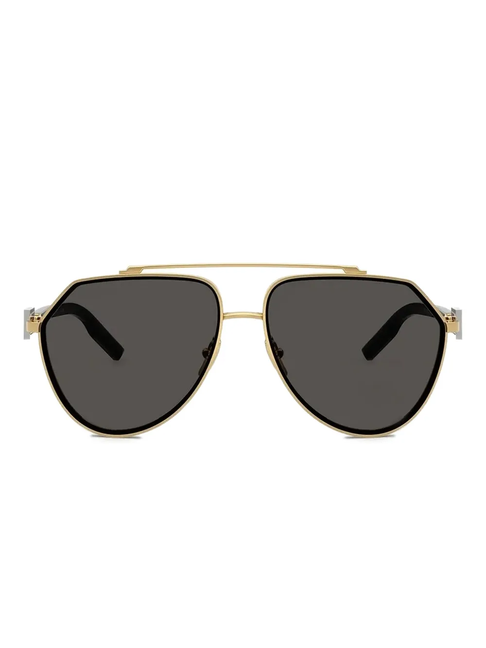 Dolce & Gabbana Eyewear Pilot-frame sunglasses Goud