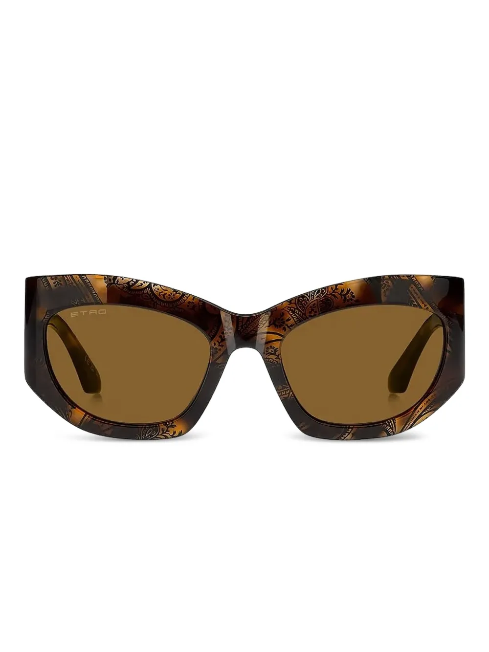ETRO Pegaso-detail sunglasses - Marrone