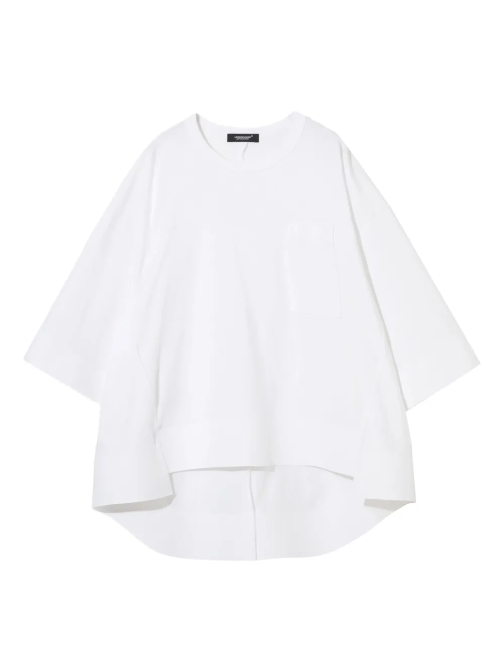 Undercover pocket T-shirt Wit