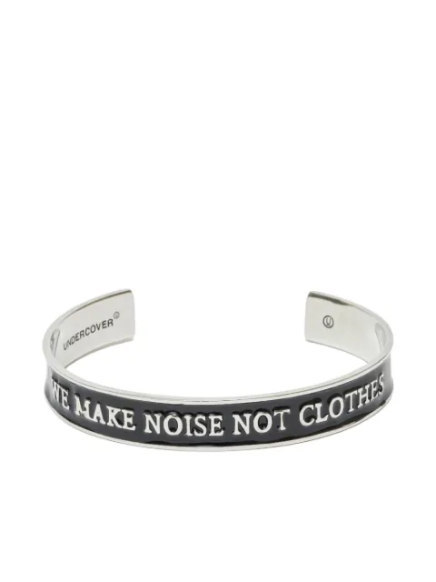 Undercover enamelled silver bracelet