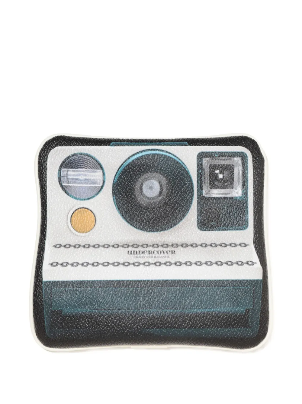 Undercover camera print pouch Zwart