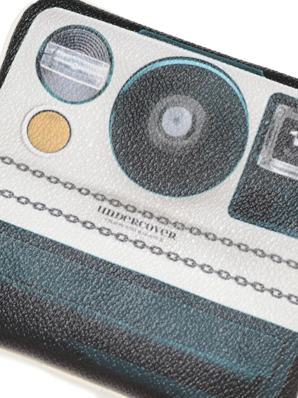 Undercover camera print pouch Zwart