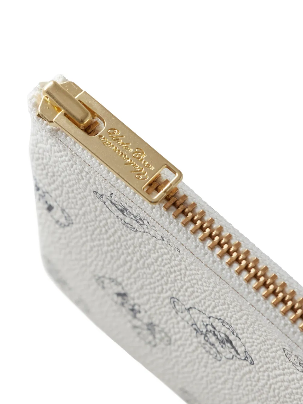 Undercover teddy-print zip-around purse Wit