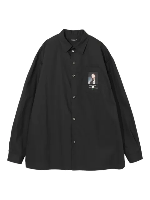 Undercover portrait-print shirt