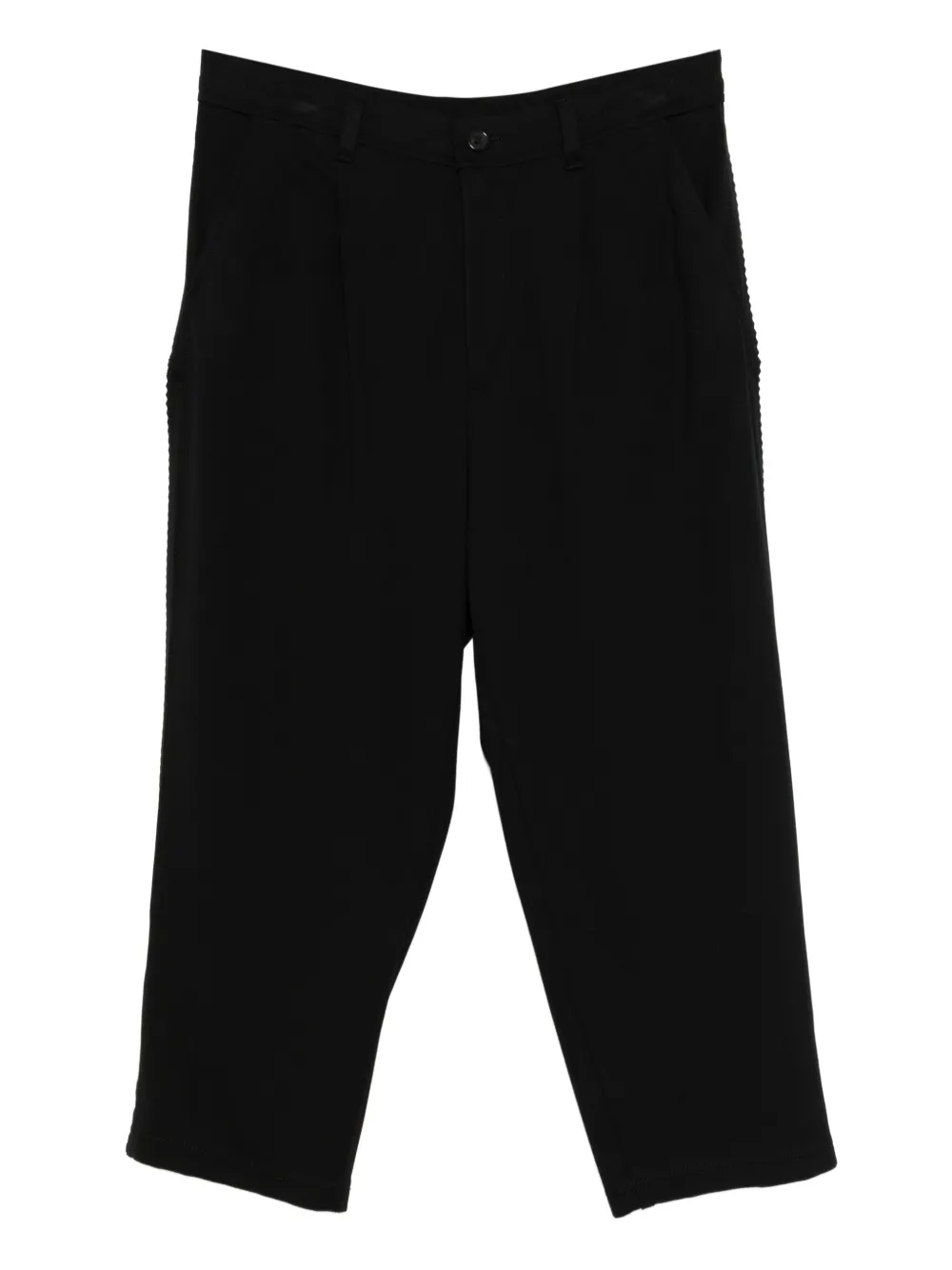 Undercover Broek met elastische tailleband Zwart