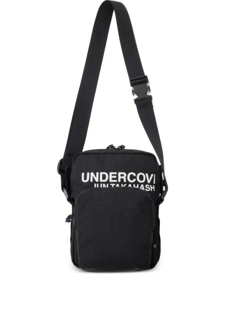 Undercover logo-print shoulder bag