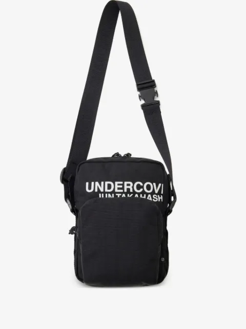Undercover logo-print shoulder bag
