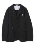 Undercover lamb-embroidered button jacket - Black