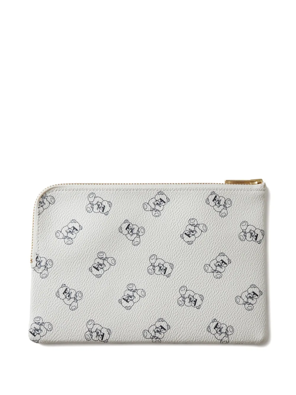 Undercover bear-print pouch - Wit