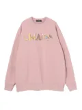 Undercover chaos-print sweater - Pink