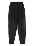 Undercover elasticated-waist tapered trousers - Black