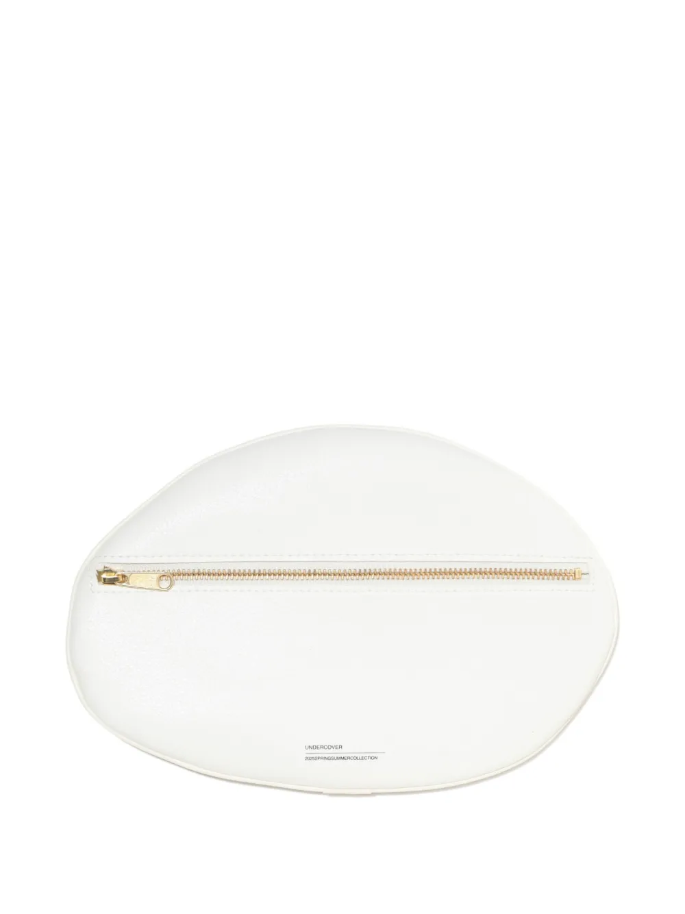 Undercover puppy-print zip clutch bag Zwart