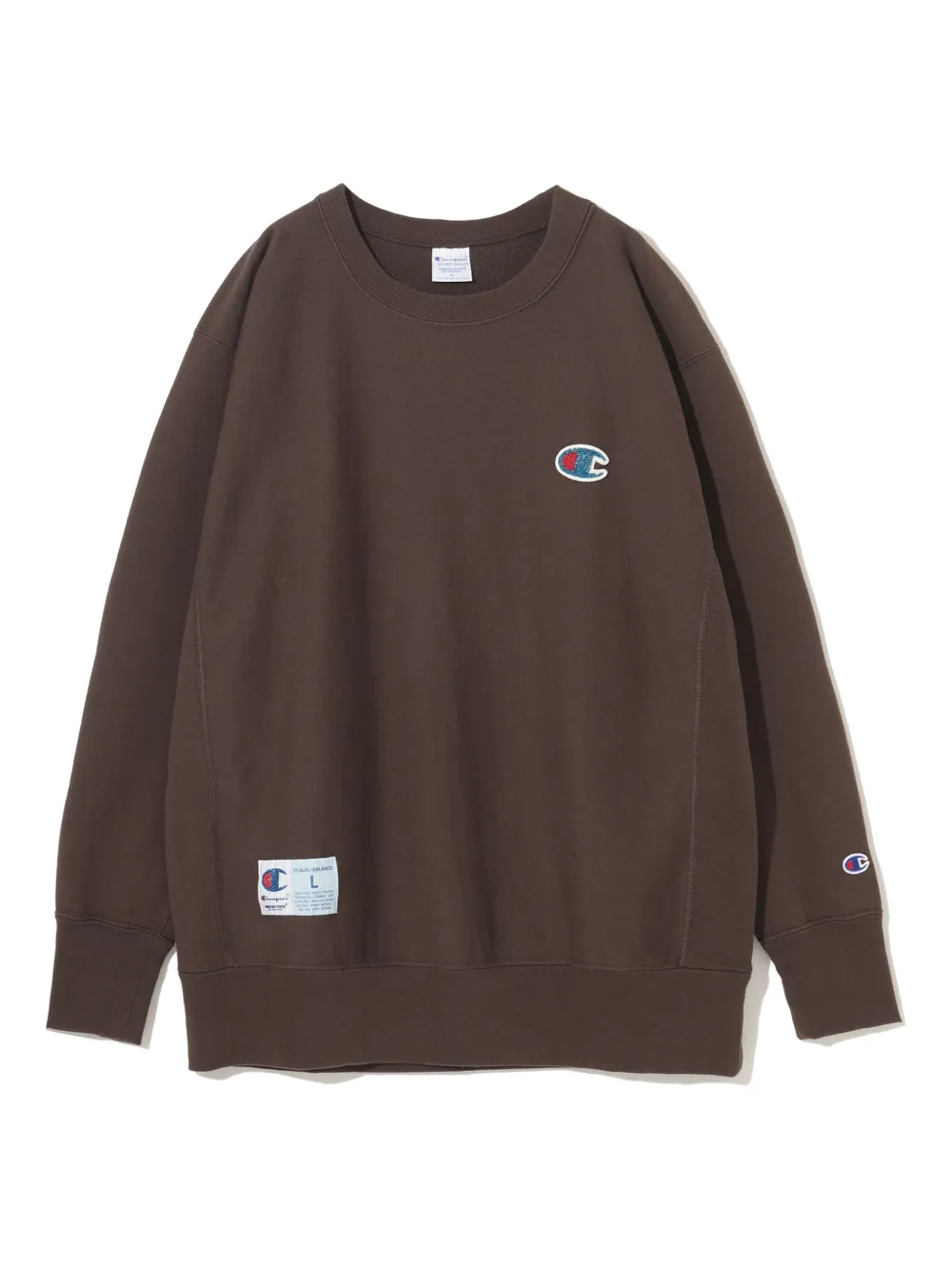 Undercover logo-patch sweatshirt - ブラウン Undercover logo-patch sweatshirt - ブラウン
