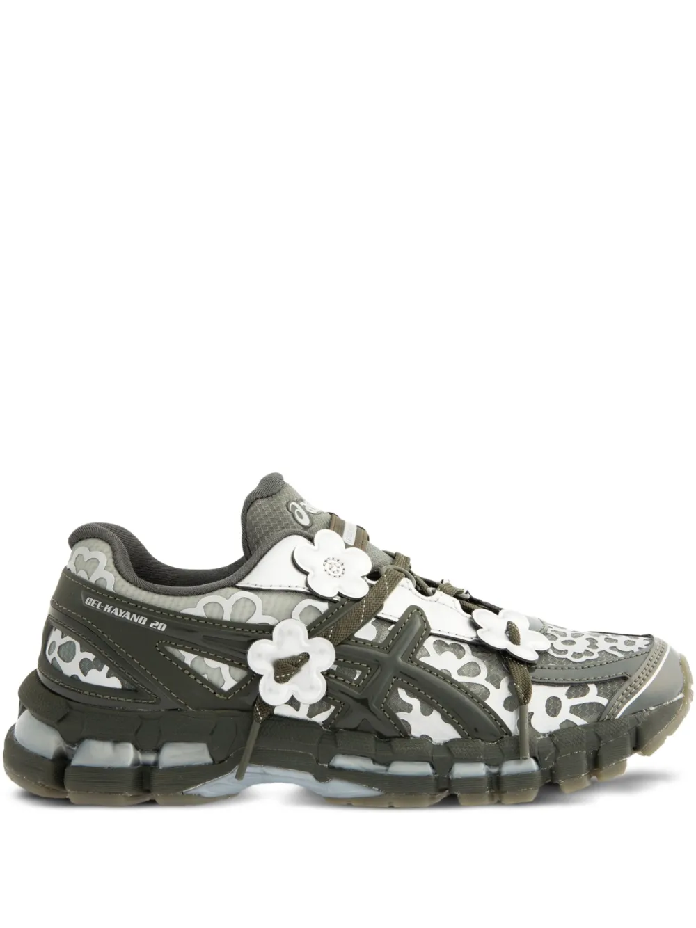 ASICS x Cecilie Bahnsen Gel-Kayano 20 floral-embellished sneakers Green