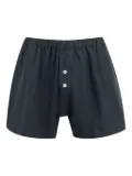 Deiji Studios linen shorts set - Blue