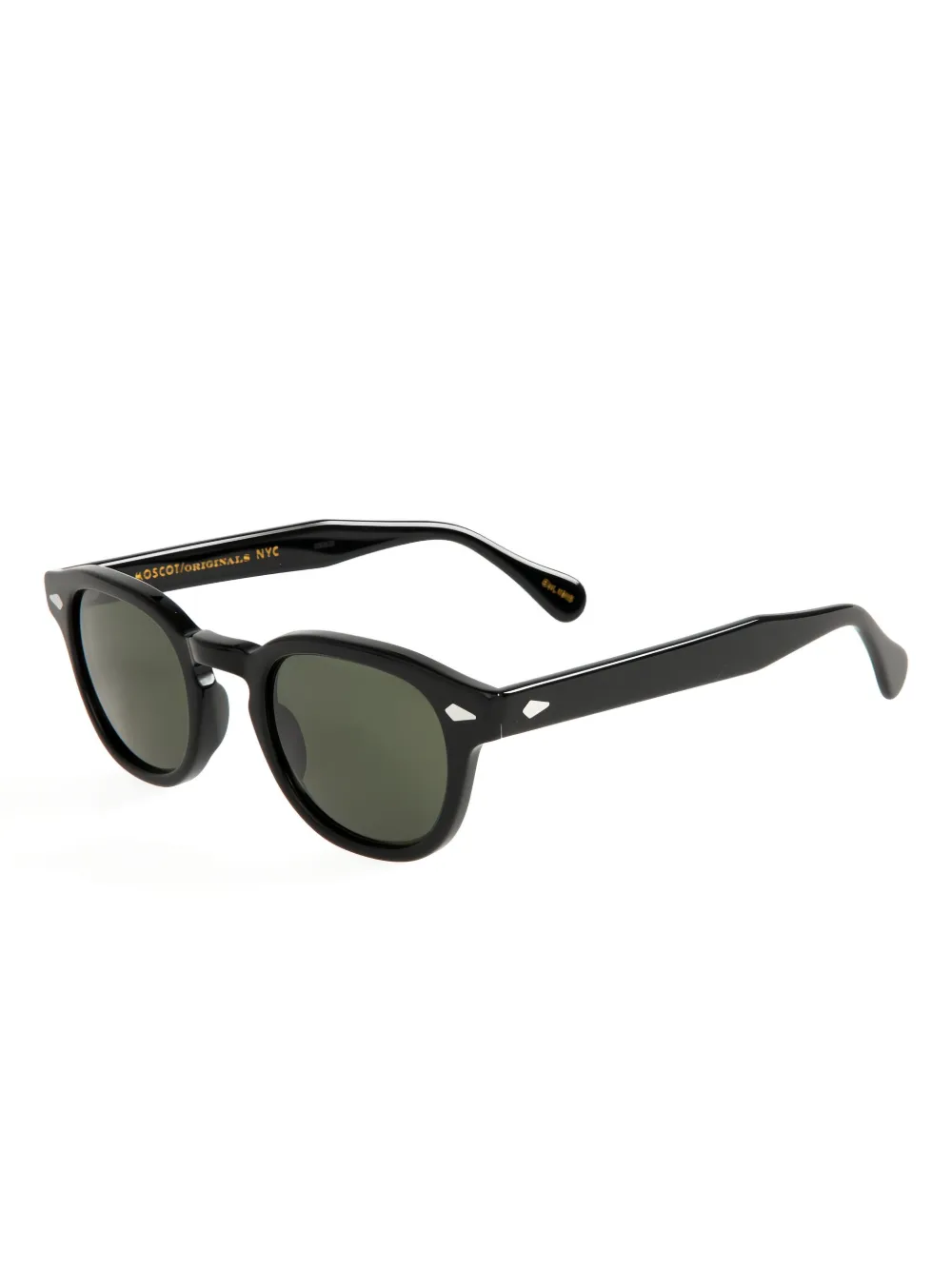 Moscot round-frame sunglasses | Black | Image 1