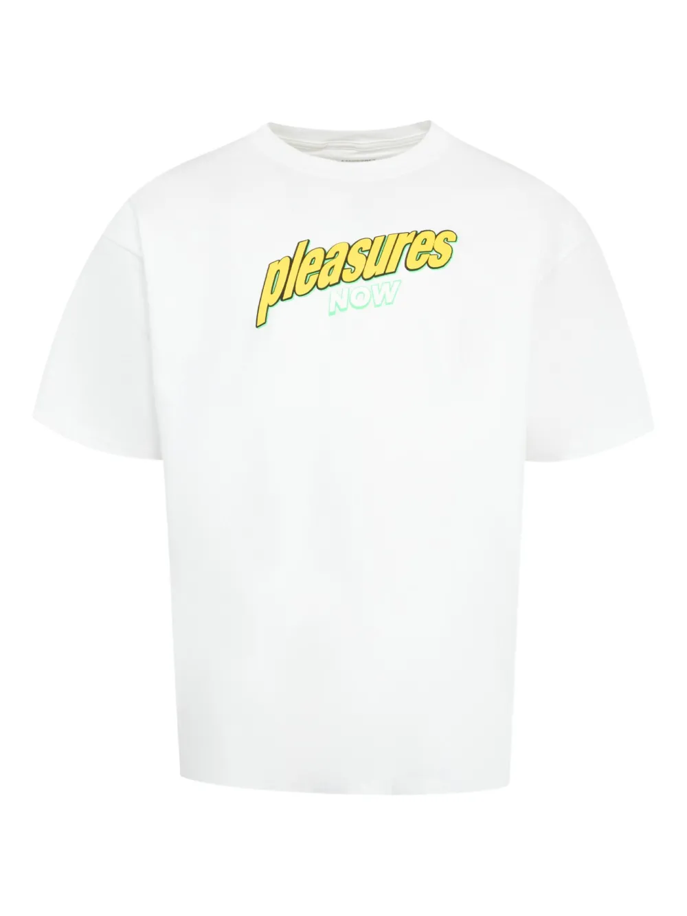Pleasures Quench graphic-print T-shirt - ホワイト Pleasures Quench graphic-print T-shirt - ホワイト