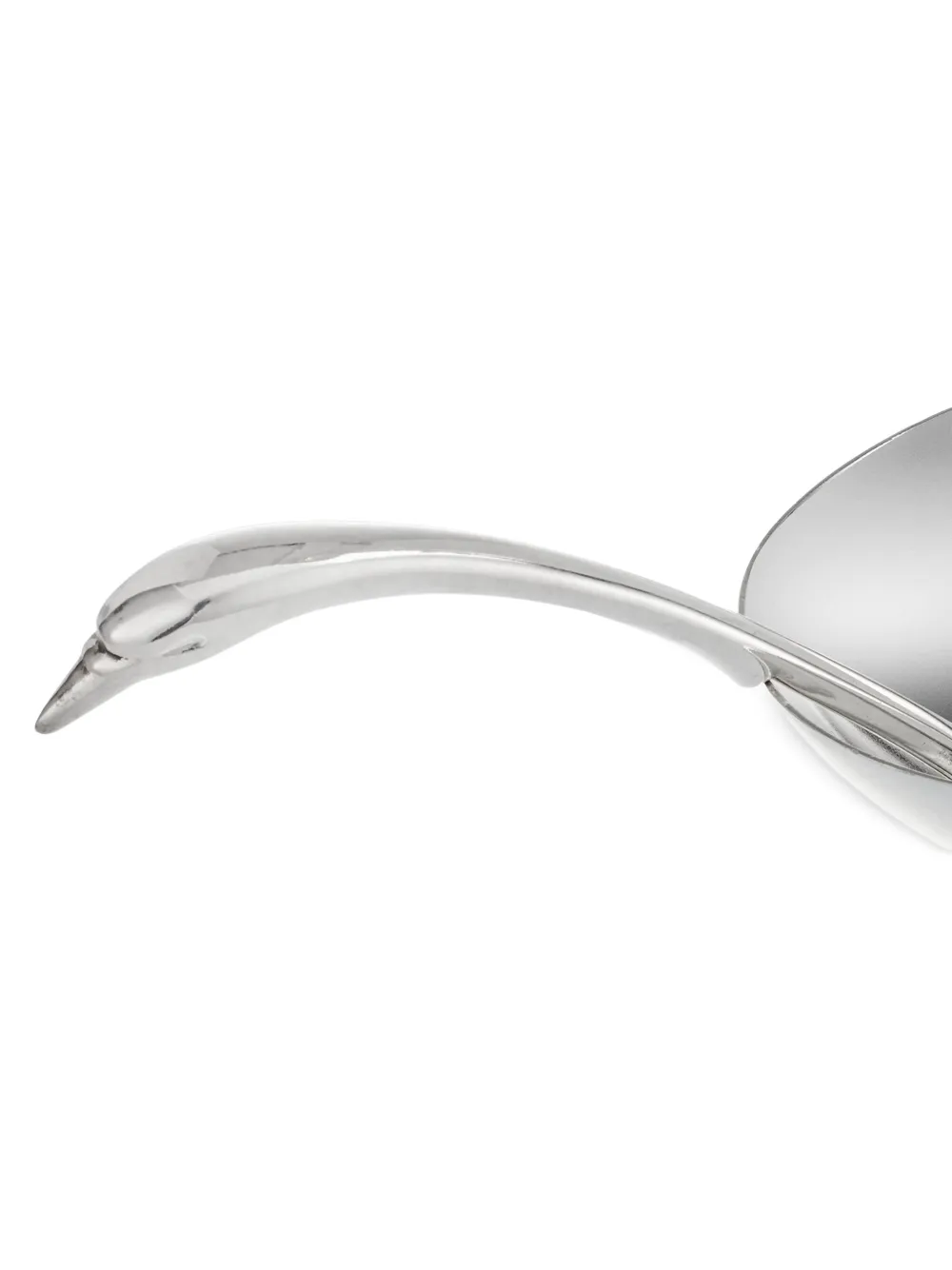 Christofle Swan Fjerdingstad Gravy Boat In Metallic