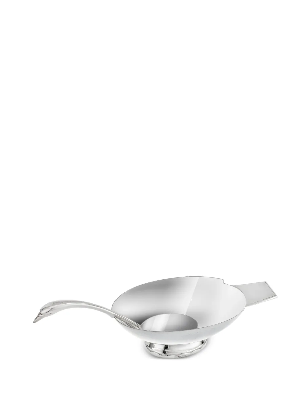Christofle Swan Fjerdingstad Gravy Boat In Metallic