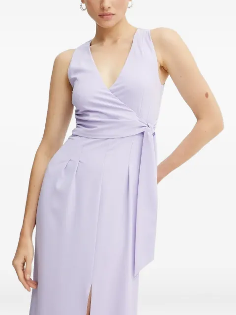 Patrizia Pepe wrap-front midi dress