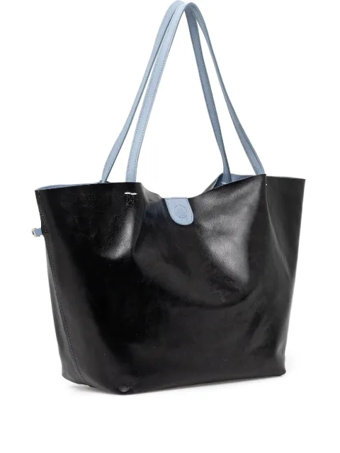 Patrizia Pepe embossed-logo tote bag