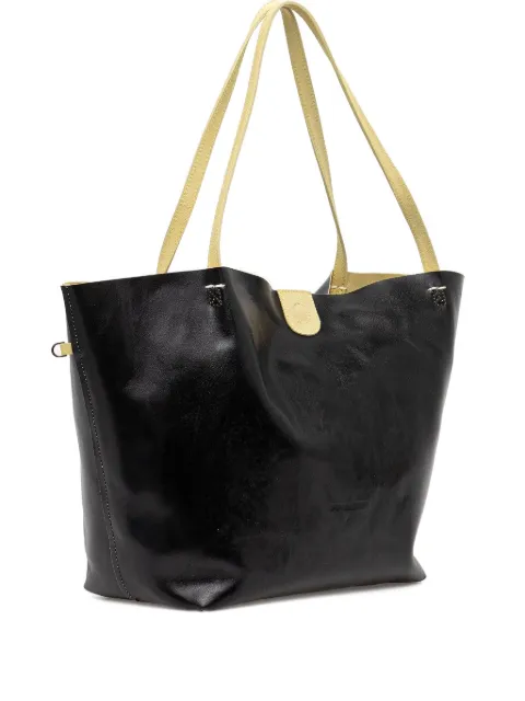 Patrizia Pepe leather top-handle tote bag
