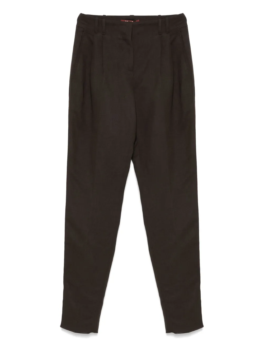Max Mara Geplooide broek Bruin