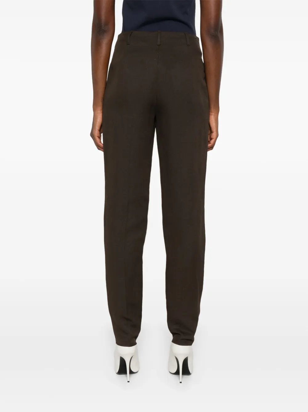 Max Mara Geplooide broek Bruin