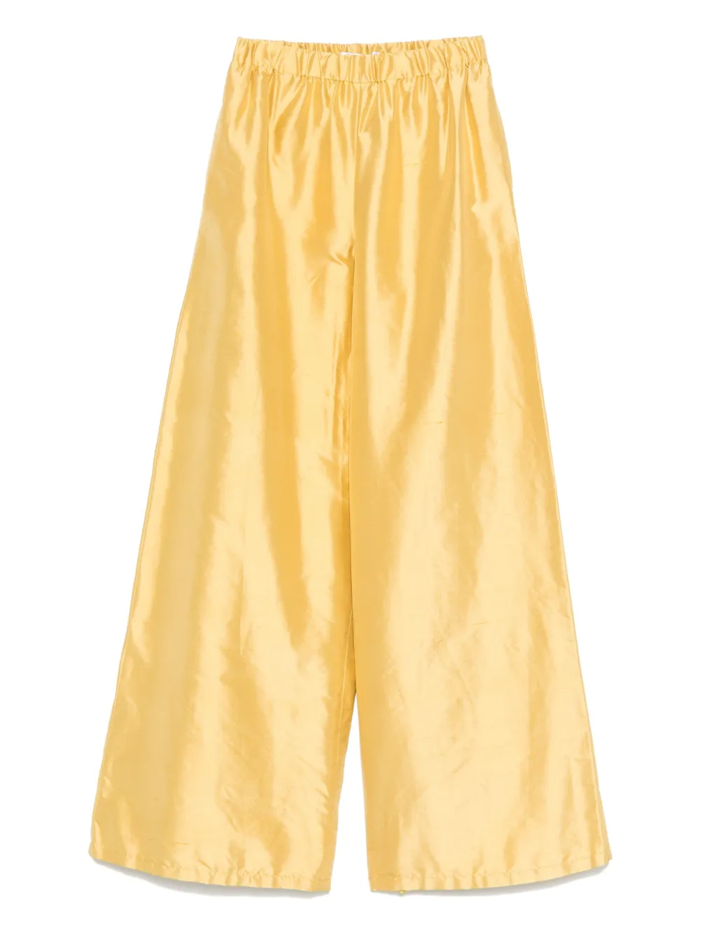 Sportmax Zijden broek Geel