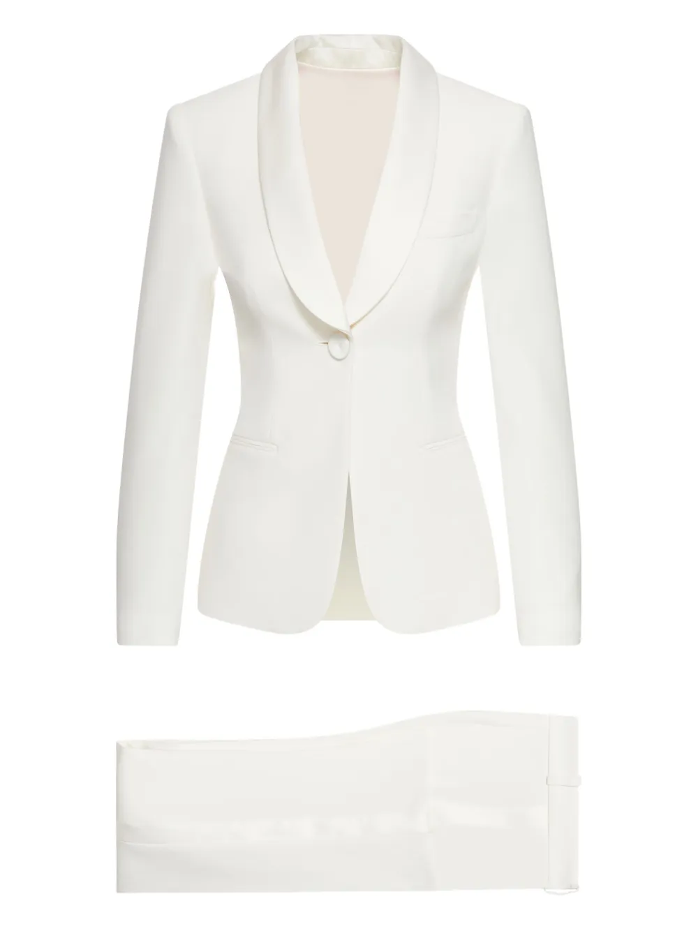 Giorgio Armani wool single-breasted suit | White | Image 1