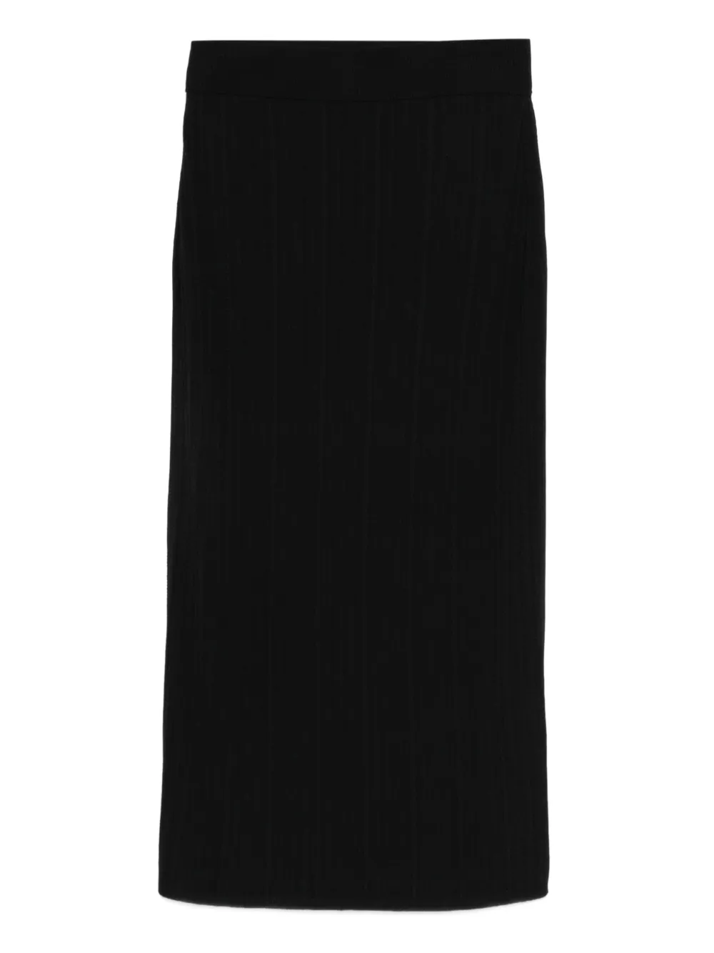 JOSEPH ribbed pencil skirt Zwart