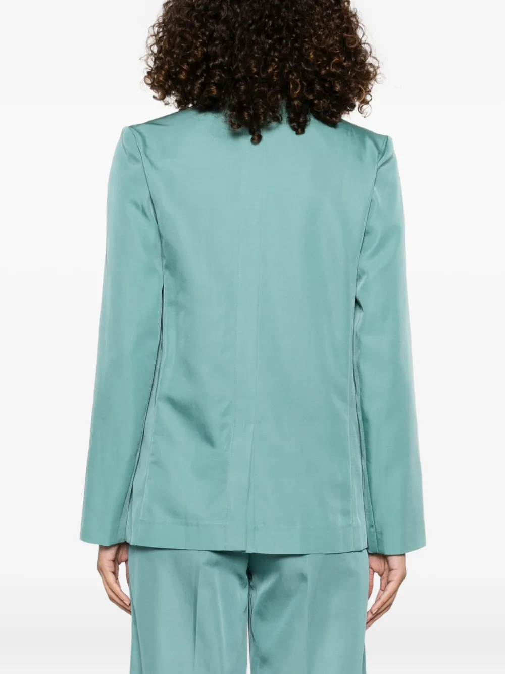 JOSEPH Blazer met enkele knoop Groen