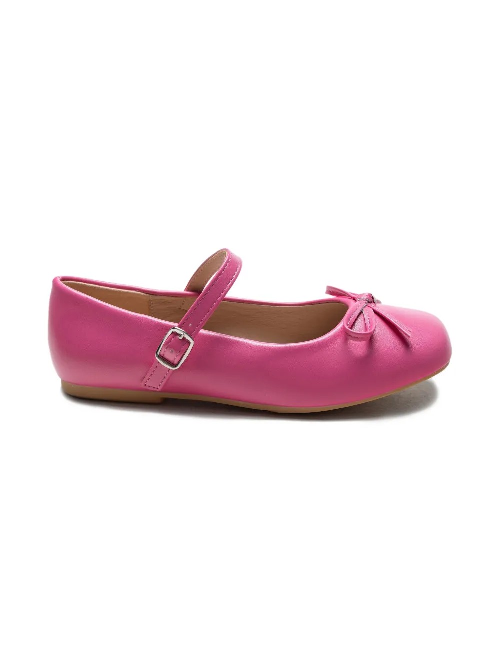 Tulleen Ballerina's met strikdetail Roze