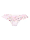 MC2 Saint Barth Kids Melly ruffled bikini bottoms - Pink