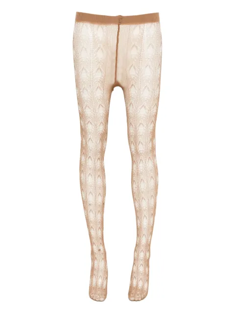 Falke lace-pattern tights