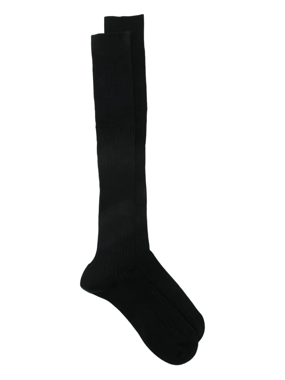 Falke ribbed cotton socks | Black | Image 1