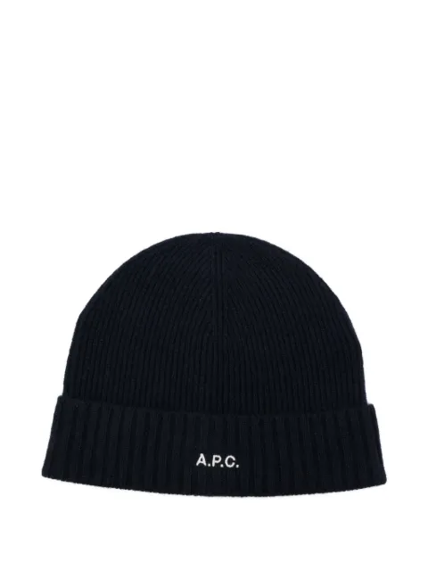 A.P.C. ribbed wool beanie
